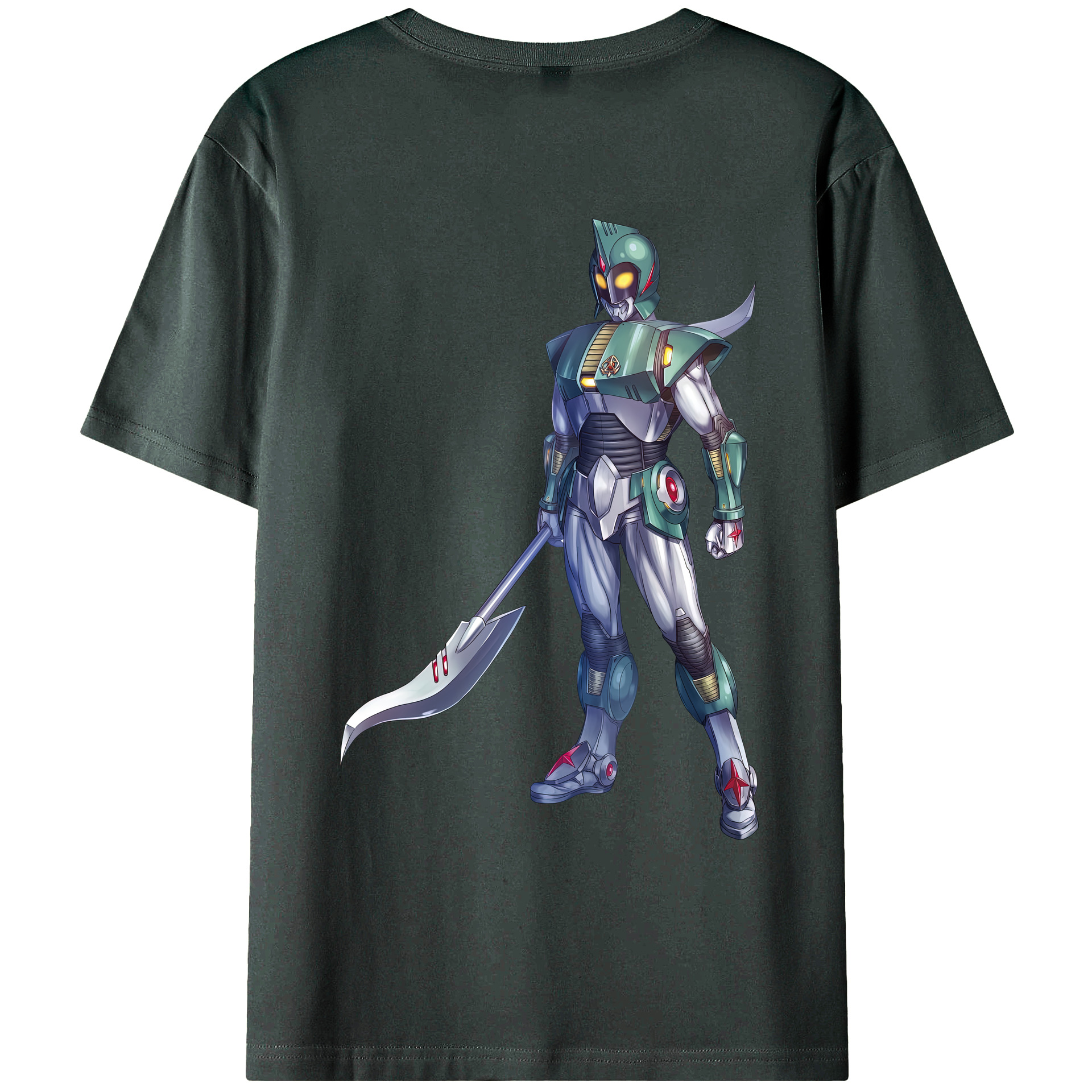 （画像用） ウルトラマン Ultraman 綿100％ メンズ半袖Tシャツ（バックプリント） 通気性